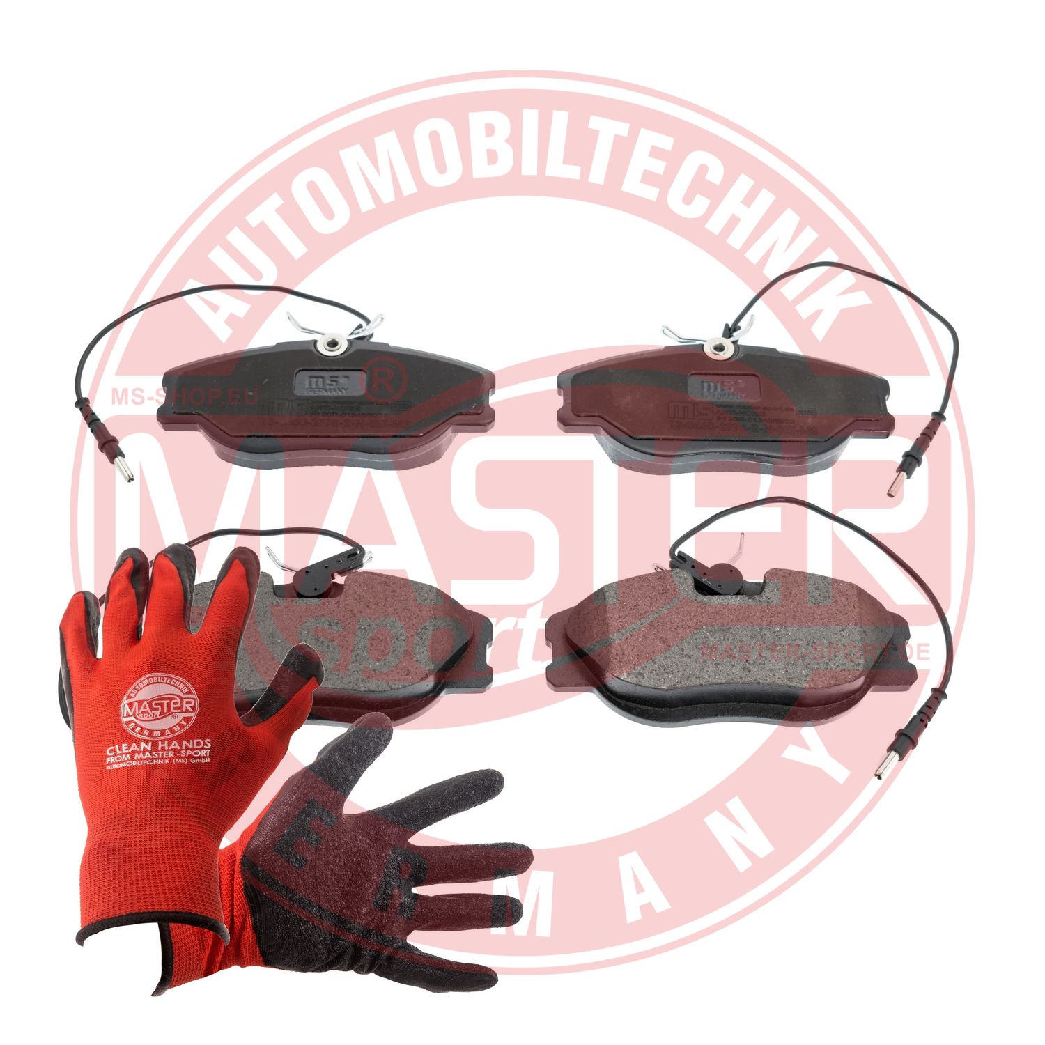 Placute frana PEUGEOT EXPERT caroserie (222) 1.9 D 70 diesel 69 cai MASTERSPORT GERMANY 13046029782N-SET-MSP