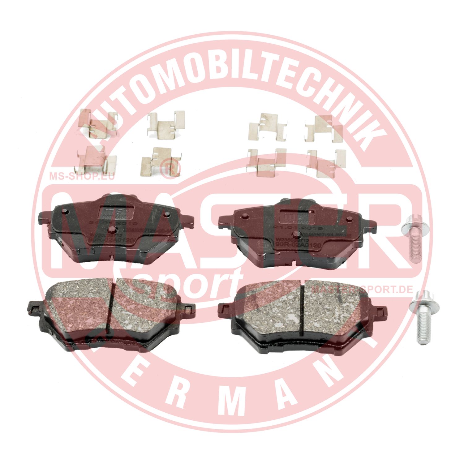 Placute frana PEUGEOT RIFTER 1.5 BlueHDi 130 diesel 130 cai MASTERSPORT GERMANY 13046038712N-SET-MS