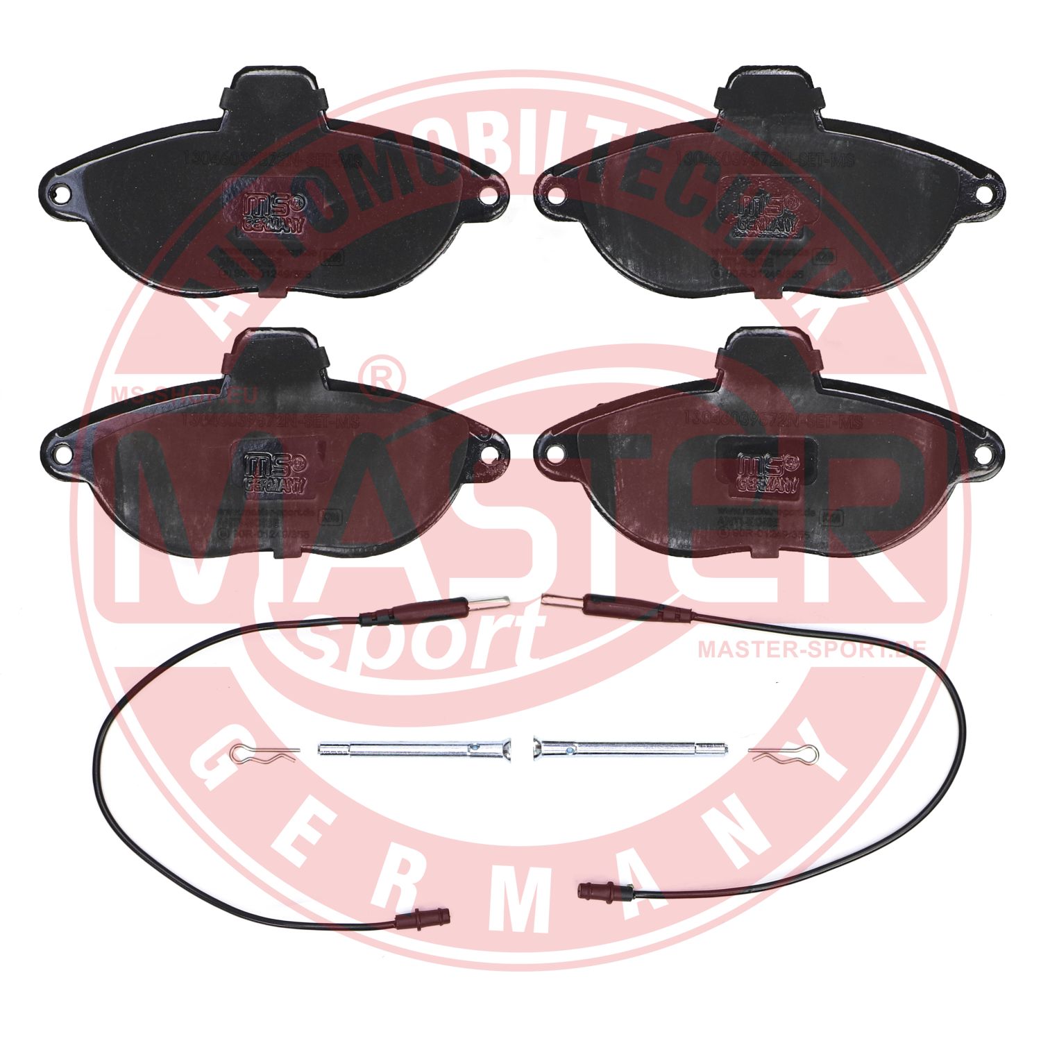 Placute frana PEUGEOT EXPERT caroserie (222) 1.9 D 70 diesel 69 cai MASTERSPORT GERMANY 13046039572N-SET-MS