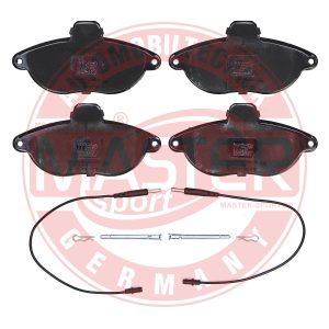 Placute frana PEUGEOT EXPERT caroserie (222) 2.0 HDI diesel 109 cai MASTERSPORT GERMANY 13046039572N-SET-MS