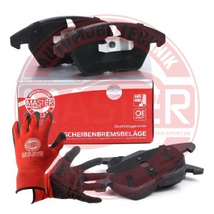 Placute frana PEUGEOT RCZ 1.6 16V benzina 156 cai MASTERSPORT GERMANY 13046072022N-SET-MSP