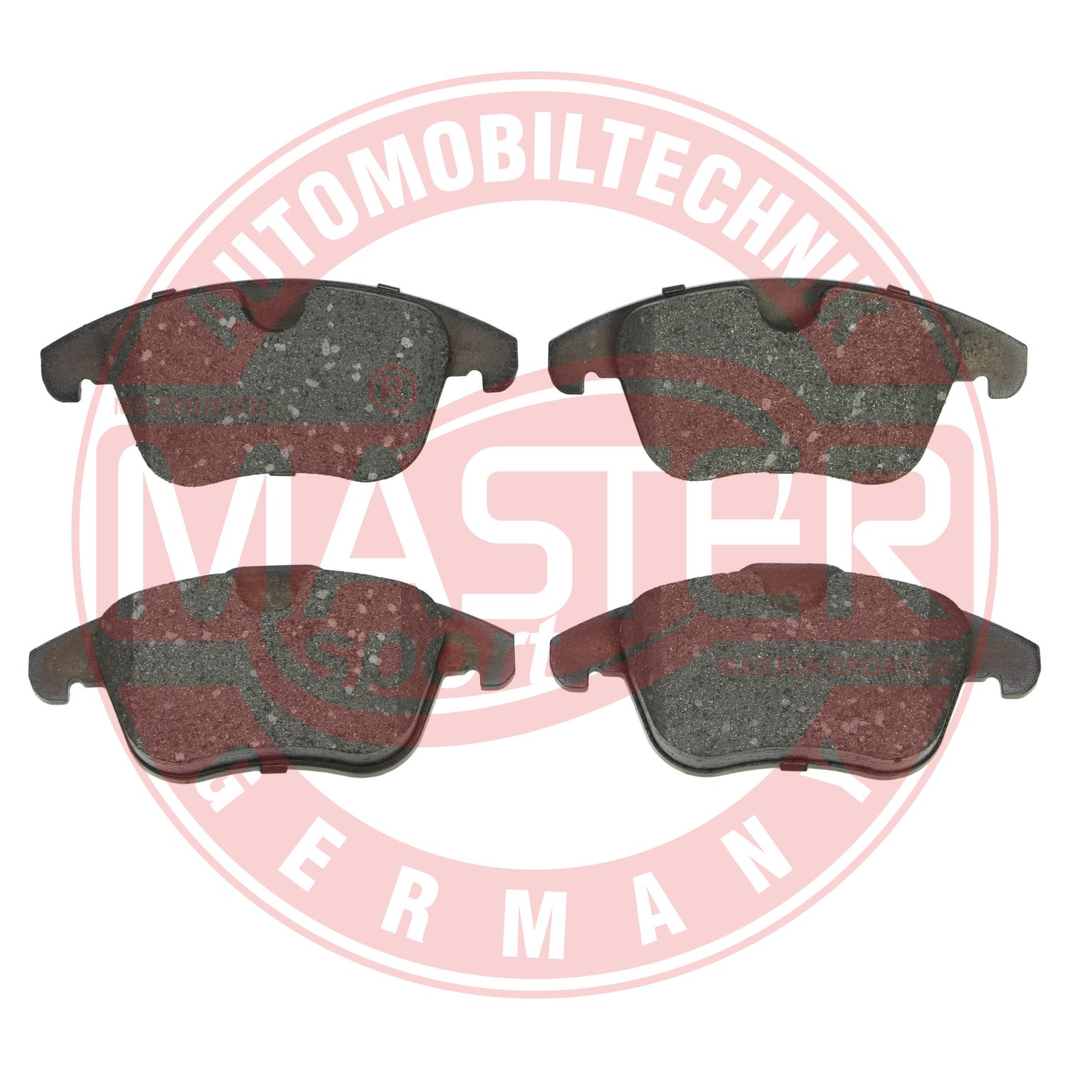 Placute frana PEUGEOT RCZ 1.6 16V benzina 156 cai MASTERSPORT GERMANY 13046072302N-SET-MS