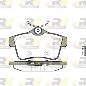 Placute frana PEUGEOT RCZ 1.6 16V benzina 156 cai ROADHOUSE 21418.00