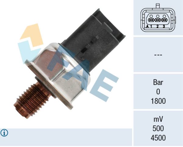 Senzor presiune combustibil PEUGEOT EXPERT platou / sasiu 1.6 HDi 90 16V diesel 90 cai FAE 15600
