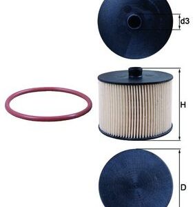 Filtru combustibil PEUGEOT EXPERT platou / sasiu 2.0 HDi 140 diesel 136 cai MAHLE ORIGINAL KX 201D