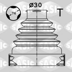 Ansamblu burduf articulatie planetara PEUGEOT EXPERT TEPEE (VF3X_) 2.0 HDi 165 diesel 163 cai SASIC 1900038