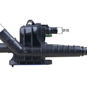 Termostat lichid racire PEUGEOT EXPERT caroserie (VF3A_, VF3U_, VF3X_) 1.6 HDi 90 8V diesel 90 cai MAHLE ORIGINAL TH 66 83