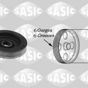 Fulie curea arbore cotit PEUGEOT EXPERT (224_) 2.0 HDI 16V diesel 109 cai SASIC 2150002