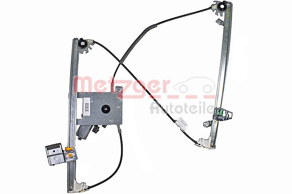 Mecanism actionare geam PEUGEOT 208 I (CA_, CC_) 1.6 HDi / BlueHDi 75 diesel 75 cai METZGER 2160557
