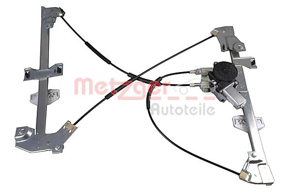 Mecanism actionare geam PEUGEOT PARTNER microbus (5_, G_) 1.6 HDi 75 diesel 75 cai METZGER 2160715