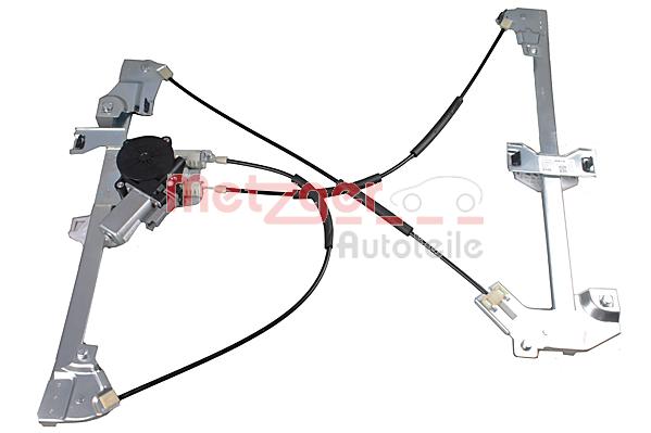 Mecanism actionare geam PEUGEOT PARTNER microbus (5_, G_) 1.6 16V benzina 109 cai METZGER 2160716