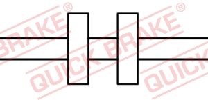 Furtun frana PEUGEOT BIPPER TEPEE 1.4 benzina 73 cai QUICK BRAKE 22.206