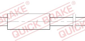 Furtun frana PEUGEOT EXPERT caroserie (VF3A_, VF3U_, VF3X_) 2.0 HDi 130 4x4 diesel 128 cai QUICK BRAKE 22.319