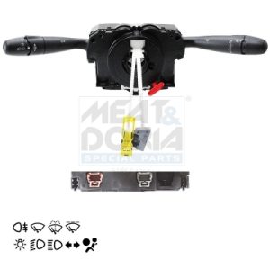 Comutator coloana directie PEUGEOT EXPERT caroserie (VF3A_, VF3U_, VF3X_) 1.6 HDi 90 8V diesel 90 cai MEAT DORIA 231711