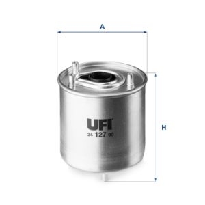 Filtru combustibil PEUGEOT RIFTER 1.6 HDi 92 diesel 92 cai UFI 24.127.00