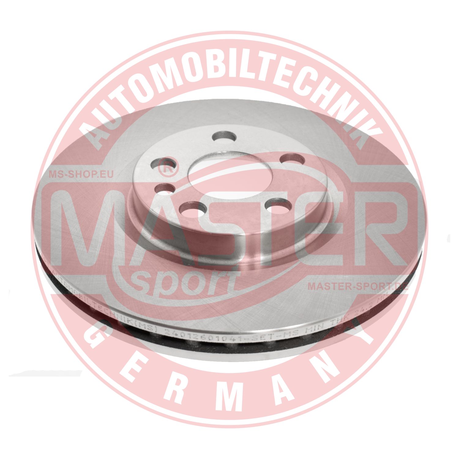Disc frana PEUGEOT EXPERT platou / sasiu (223) 1.9 D diesel 69 cai MASTERSPORT GERMANY 24012601041-PCS-MS
