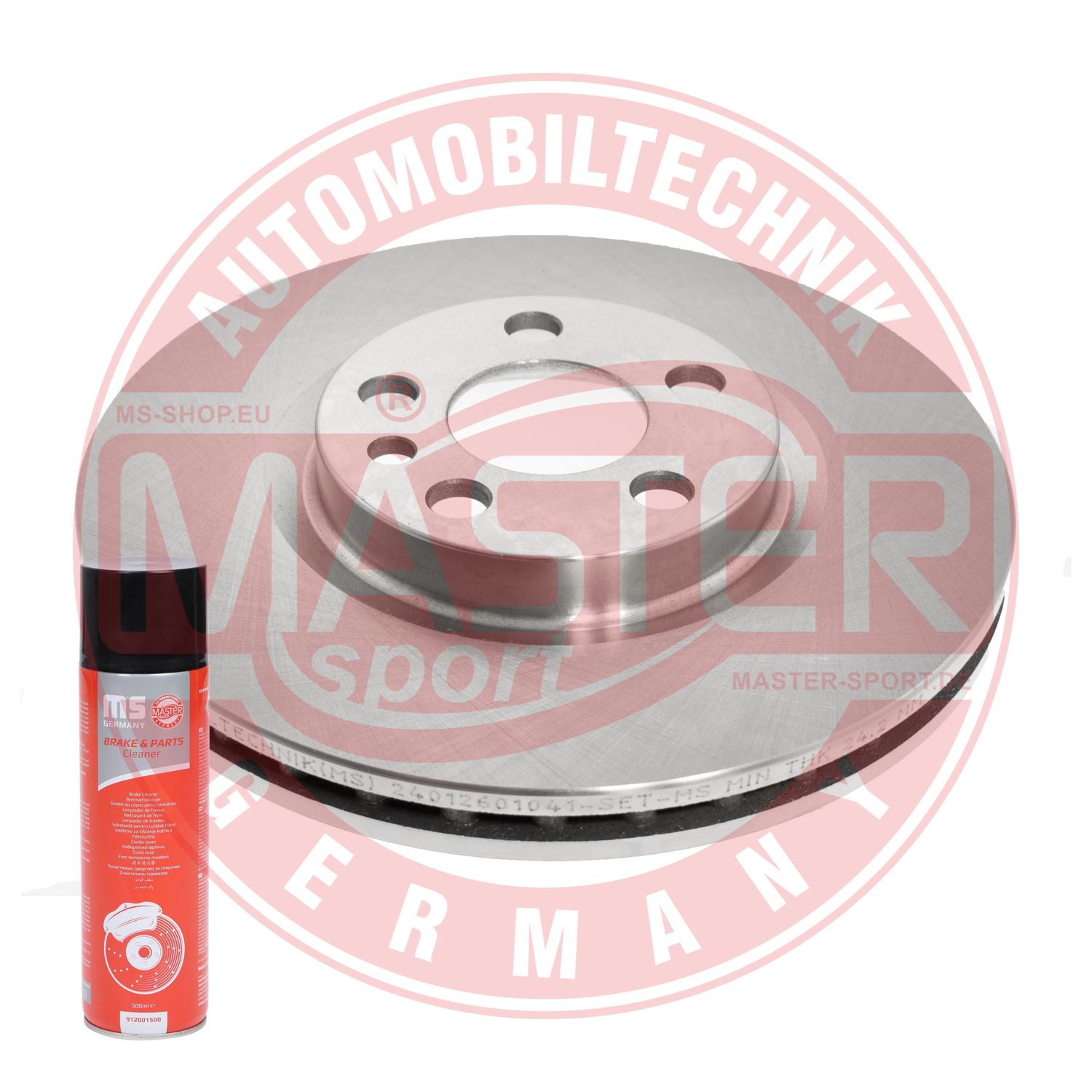 Disc frana PEUGEOT EXPERT caroserie (222) 1.6 benzina 79 cai MASTERSPORT GERMANY 24012601041-PCS-MSP