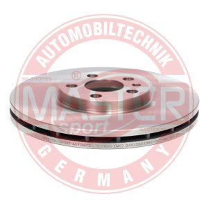 Disc frana PEUGEOT EXPERT platou / sasiu (223) 1.9 D diesel 69 cai MASTERSPORT GERMANY 24012801361-PCS-MS