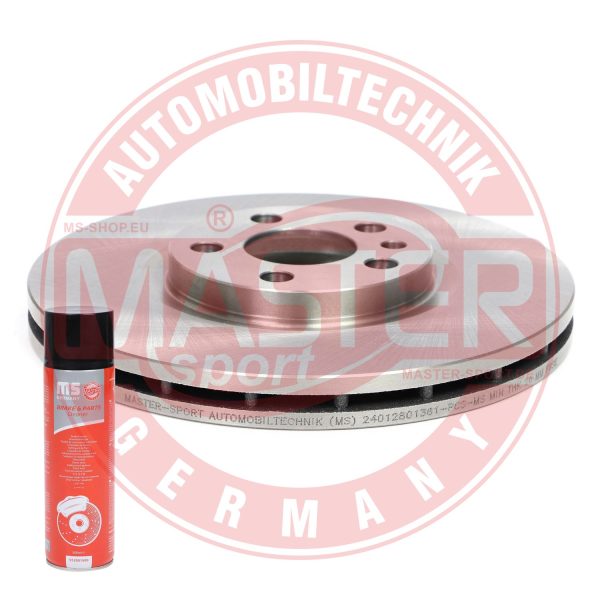 Disc frana PEUGEOT EXPERT caroserie (222) 1.9 D diesel 70 cai MASTERSPORT GERMANY 24012801361-PCS-MSP