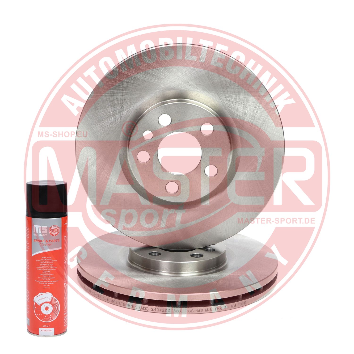 Disc frana PEUGEOT EXPERT caroserie (222) 1.9 D diesel 70 cai MASTERSPORT GERMANY 24012801361-SET-MSP