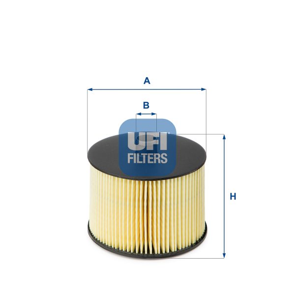 Filtru combustibil PEUGEOT EXPERT TEPEE (VF3X_) 2.0 HDi 120 diesel 120 cai UFI 26.022.00