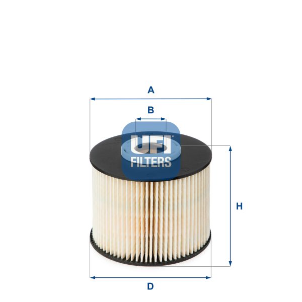Filtru combustibil PEUGEOT EXPERT platou / sasiu 2.0 HDi 130 diesel 128 cai UFI 26.055.00