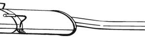 Toba esapamet intermediara PEUGEOT EXPERT (224_) 1.9 TD diesel 92 cai BOSAL 282-059