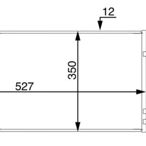 Condensator climatizare PEUGEOT EXPERT platou / sasiu (V_) E-EXPERT electric 136 cai MAHLE ORIGINAL AC 886 000S