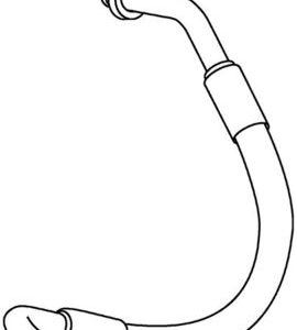 Conducta inalta presiune aer conditionat PEUGEOT 407 (6D_) 1.6 HDi 110 (6D9HZC, 6D9HYC) diesel 109 cai MAHLE ORIGINAL AP 100 000P