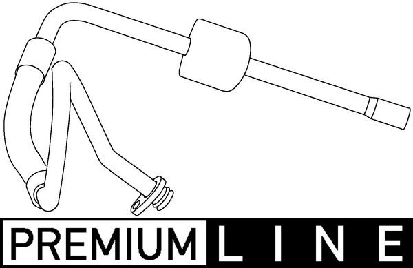 Conducta presiune variabila aer conditionat PEUGEOT 407 cupe (6C_) 2.2 16V benzina 163 cai MAHLE ORIGINAL AP 99 000P