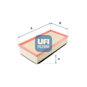 Filtru aer PEUGEOT EXPERT (224_) 2.0 HDi diesel 94 cai UFI 30.067.00