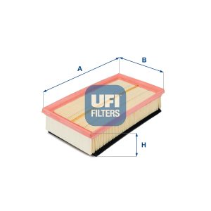 Filtru aer PEUGEOT EXPERT TEPEE (VF3X_) 1.6 HDi 90 16V diesel 90 cai UFI 30.233.00