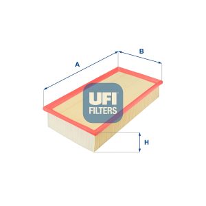 Filtru aer PEUGEOT EXPERT platou / sasiu (223) 1.6 benzina 79 cai UFI 30.933.00