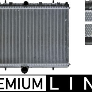 Radiator racire motor PEUGEOT EXPERT caroserie (VF3A_, VF3U_, VF3X_) 2.0 HDi 120 diesel 120 cai MAHLE ORIGINAL CR 889 000P