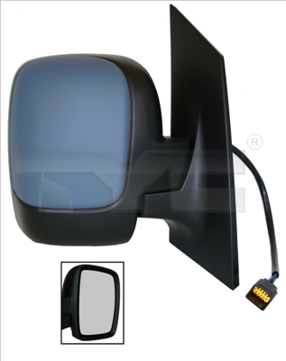 Oglinda exterioara PEUGEOT EXPERT caroserie (VF3A_, VF3U_, VF3X_) 2.0 HDi 140 diesel 136 cai TYC 309-0184
