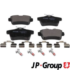 Placute frana PEUGEOT RCZ 1.6 THP 270 benzina 270 cai JP GROUP 3163700410