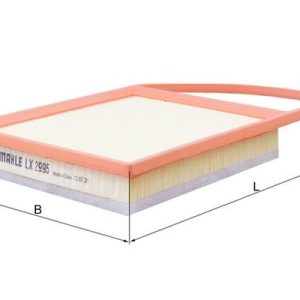 Filtru aer PEUGEOT RIFTER 1.6 HDi 92 diesel 92 cai MAHLE ORIGINAL LX 2995