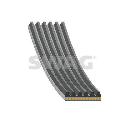 Curea transmisie cu caneluri PEUGEOT RCZ 1.6 16V benzina 200 cai SWAG 33 10 8870