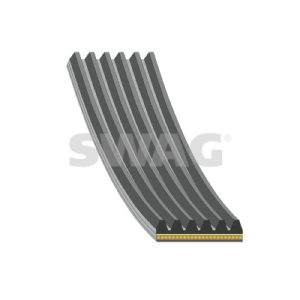 Curea transmisie cu caneluri PEUGEOT RCZ 1.6 THP 270 benzina 270 cai SWAG 33 10 8870