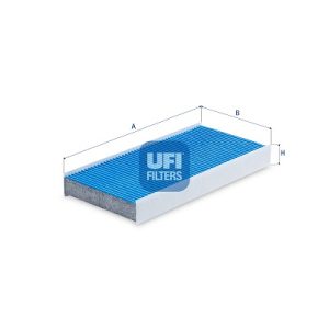 Filtru polen PEUGEOT EXPERT caroserie (VF3A_, VF3U_, VF3X_) 2.0 16V benzina 140 cai UFI 34.160.00