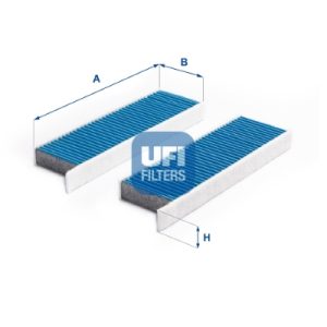 Filtru polen PEUGEOT RIFTER 1.5 BlueHDi 130 diesel 130 cai UFI 34.172.00