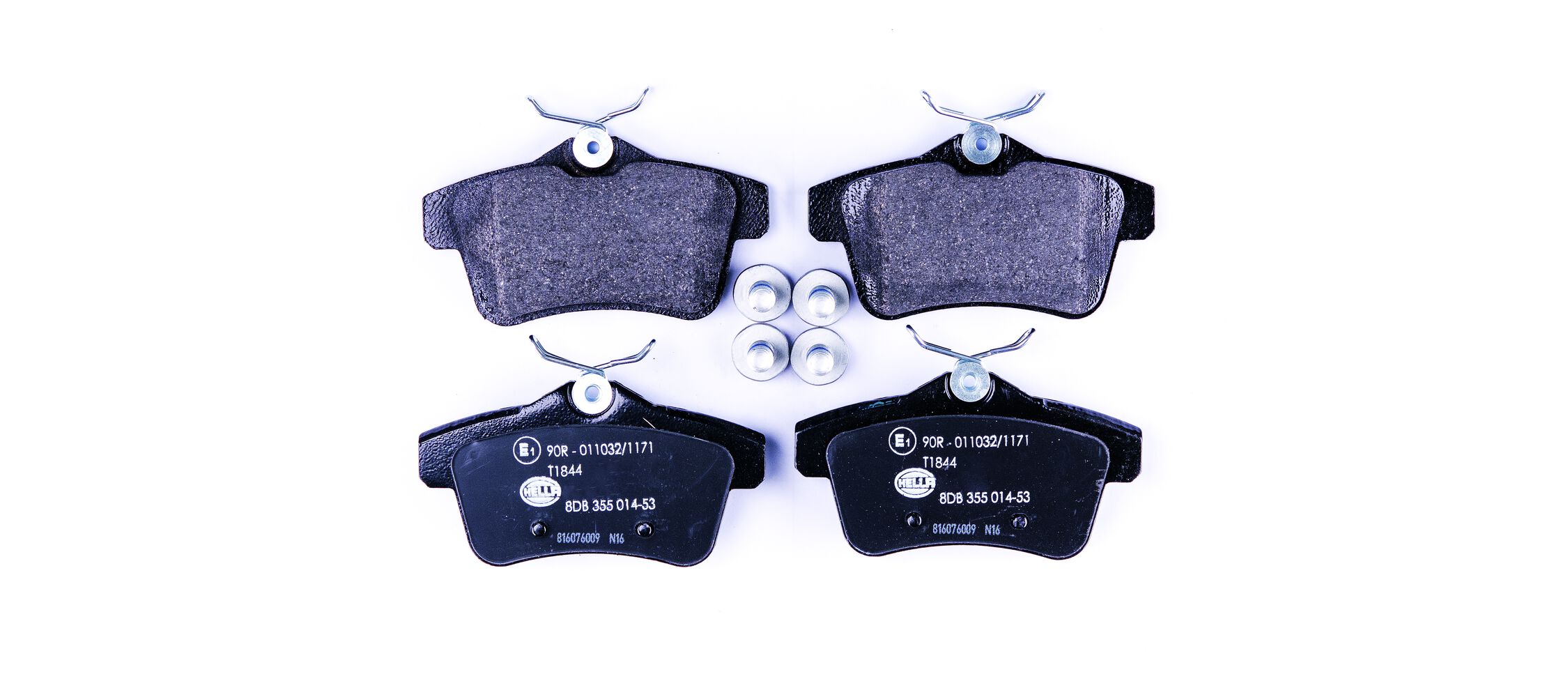 Placute frana PEUGEOT RCZ 1.6 16V benzina 200 cai HELLA 8DB 355 014-531