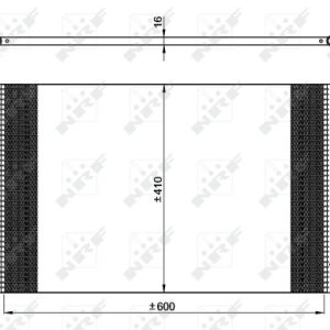 Condensator climatizare PEUGEOT RCZ 1.6 THP 270 benzina 270 cai NRF 35948