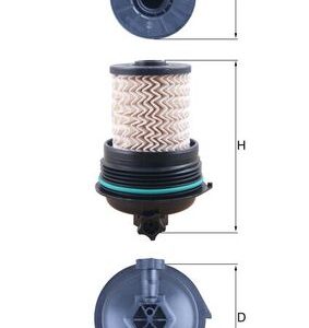 Filtru combustibil PEUGEOT EXPERT bus (V_) 2.0 BlueHDi 145 diesel 144 cai KNECHT KX 480