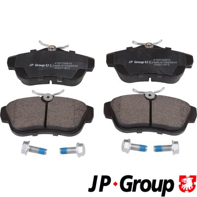 Placute frana PEUGEOT EXPERT caroserie (VF3A_, VF3U_, VF3X_) 2.0 HDi 140 diesel 136 cai JP GROUP 4163700810