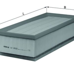 Filtru aer PEUGEOT EXPERT caroserie (VF3A_, VF3U_, VF3X_) 2.0 HDi 120 diesel 120 cai MAHLE ORIGINAL LX 2022