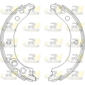 Sabot de frana frana de stationare PEUGEOT BOXER platou / sasiu (244) 2.2 HDi diesel 101 cai ROADHOUSE 4728.00
