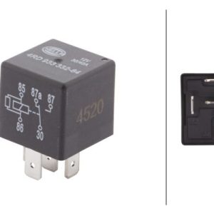 Releu control pornire la rece PEUGEOT RIFTER 1.5 BlueHDi 100 diesel 102 cai HELLA 4RD 933 332-641