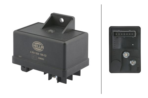 Unitate de control bujii incandescente PEUGEOT EXPERT (224_) 1.9 D diesel 69 cai HELLA 4RV 008 188-321