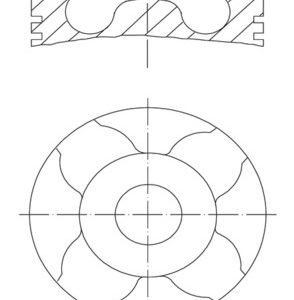 Piston PEUGEOT EXPERT caroserie (222) 2.0 HDI diesel 109 cai MAHLE ORIGINAL 040 24 00